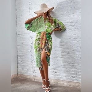 SHEIN - Asian Inspired Dress - Size L